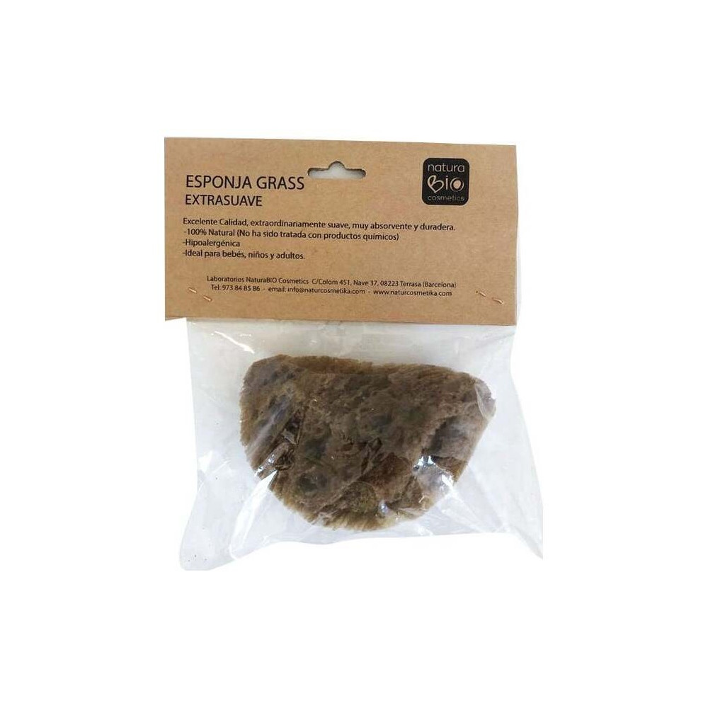 Naturabio Cosmetics Esponja Grass Bebés Adultos 1Ud