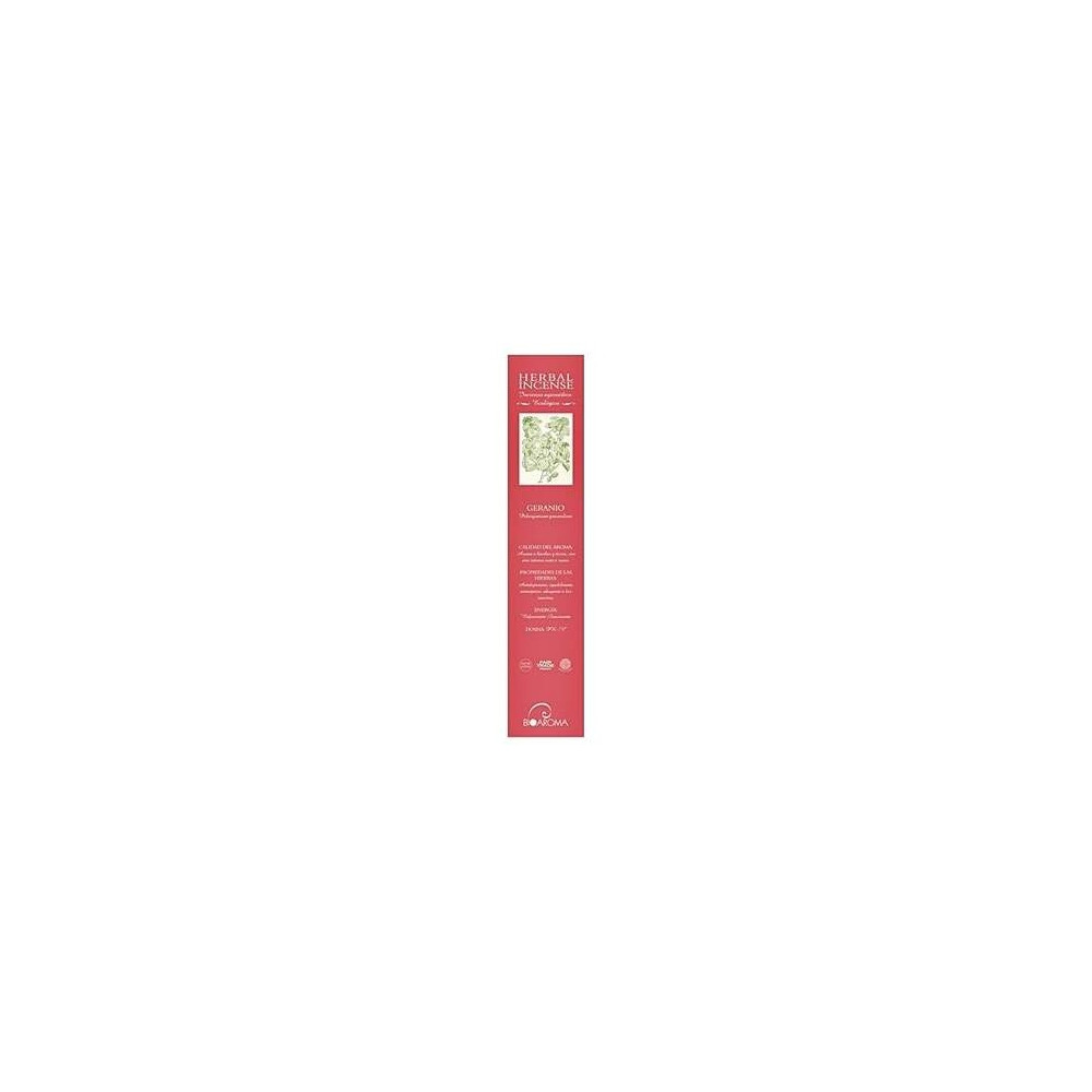 Herbal Incense Geranio Ayurveda 5Packsx12Uds.
