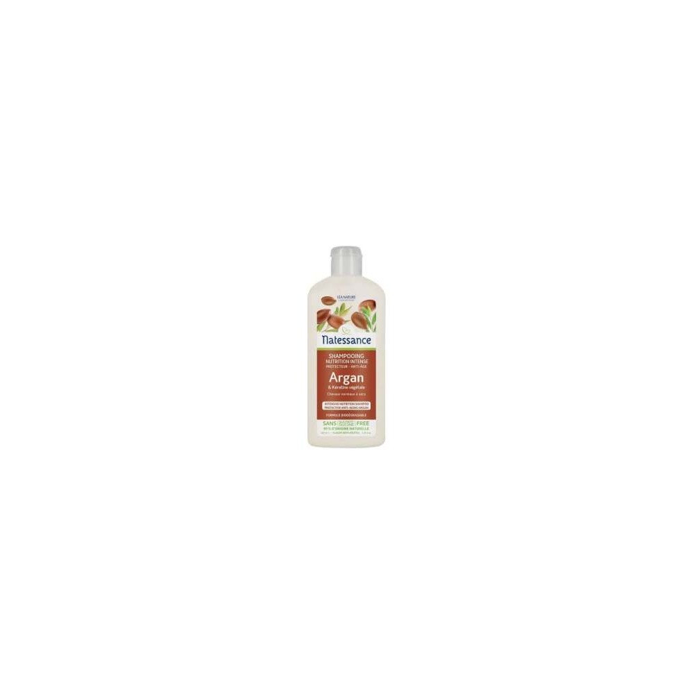 Natessance Capillaires Shampooing Nutrition Argan Kratine 250Ml