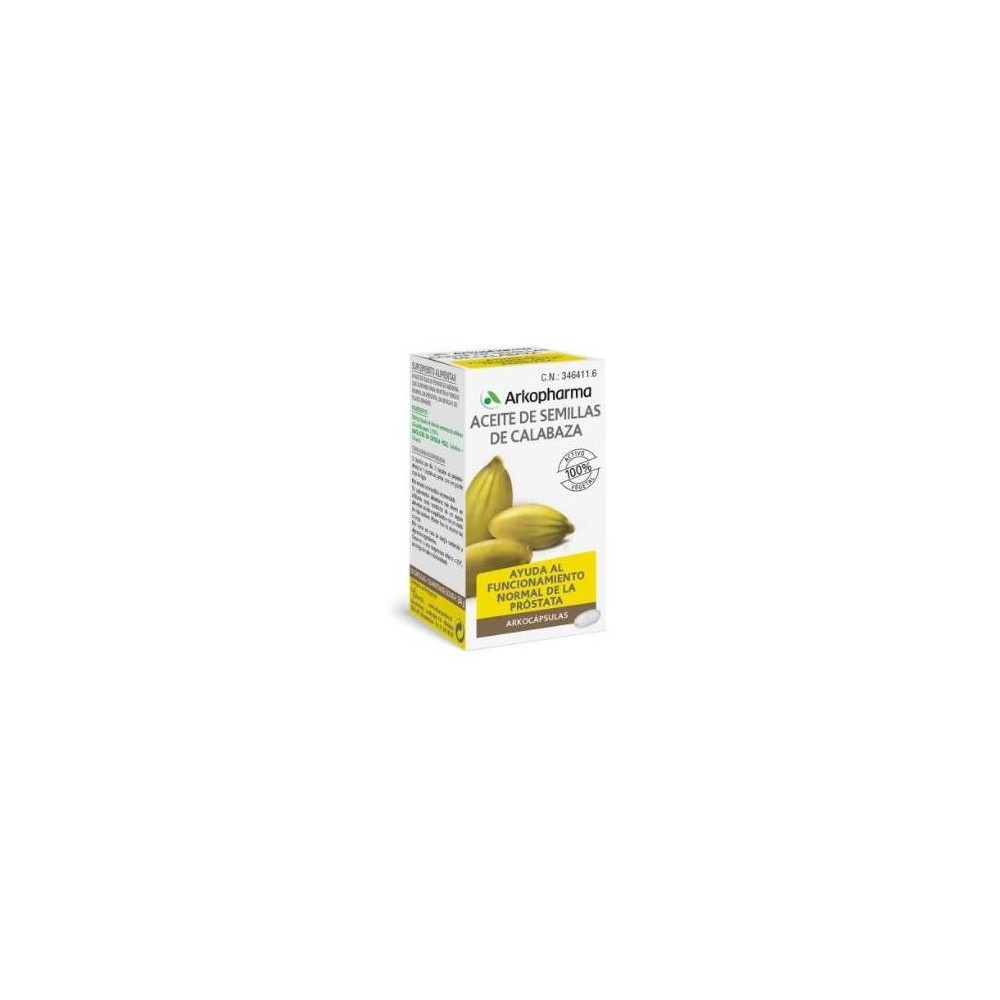 Aceite De Semillas De Calabaza 50Arkocapsulas.Bio 2