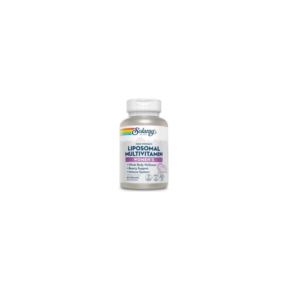 Solaray Liposomal Multivitamin Mujer 60Caps