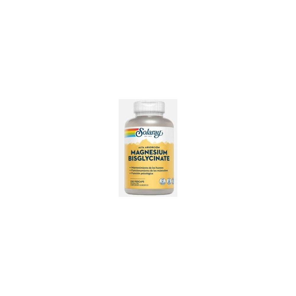 Solaray Magnesium Bisglycinate 120Caps