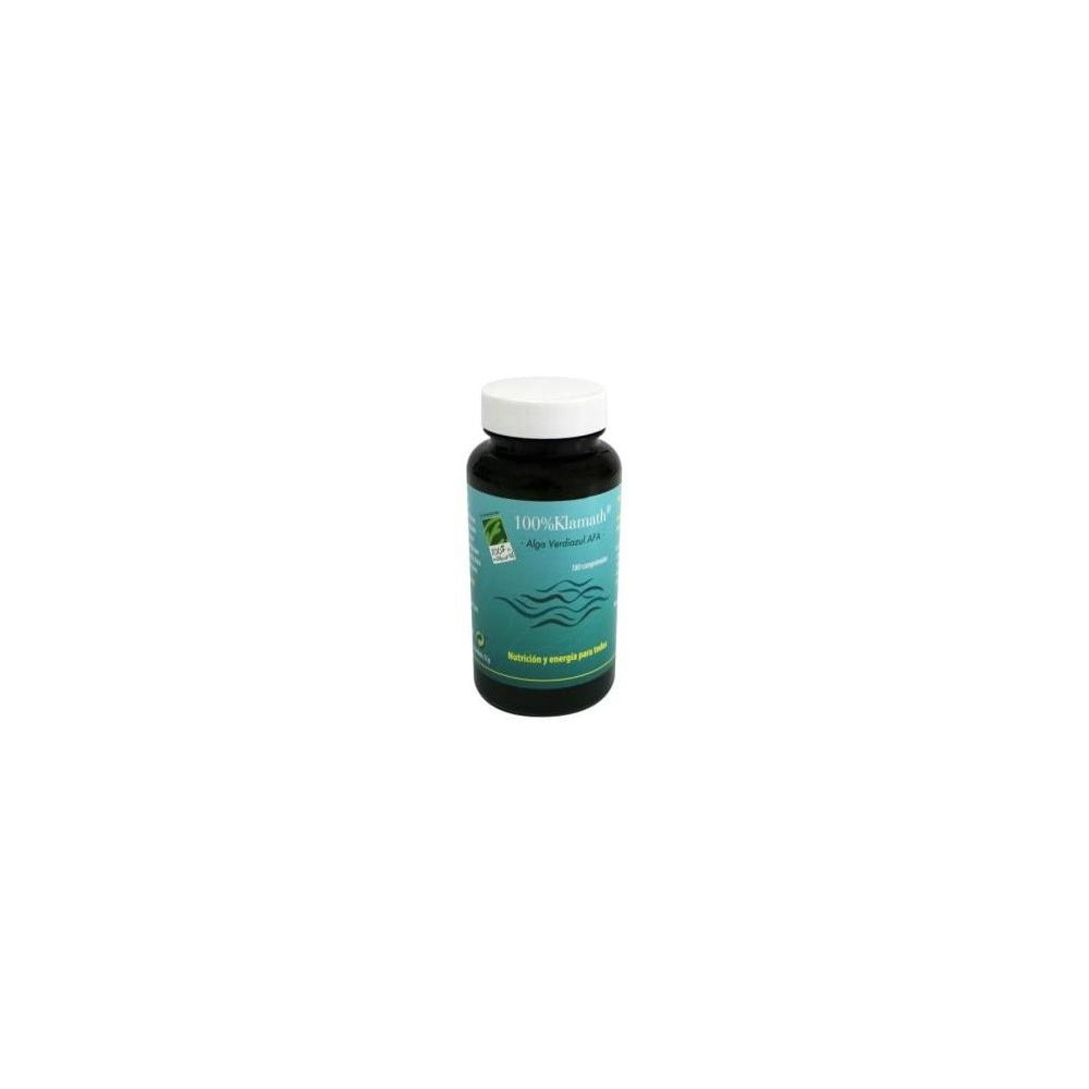 100% Natural Klamath Alga Verdiazul Afa 180Comp