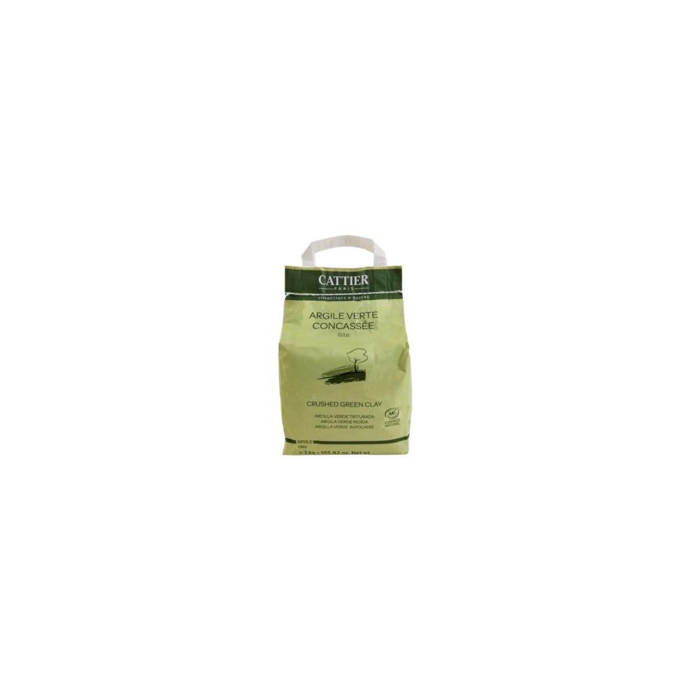 Cattier Argile Verte Concassee 3 Kg