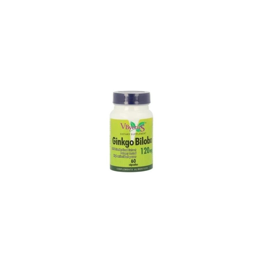 Vbyotics Ginko Biloba 120Mg 60Caps