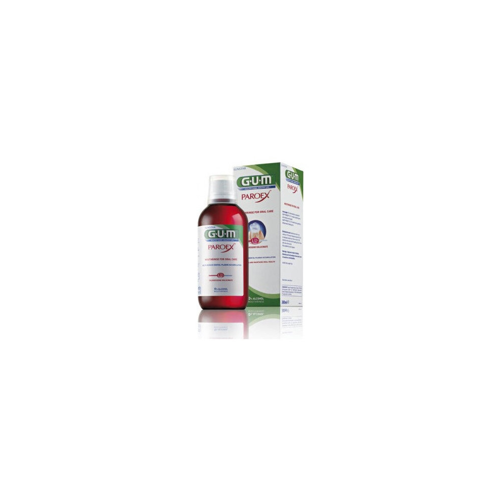 Gum Paroex Tratamiento Periodontitis Colutorio, 300 Ml