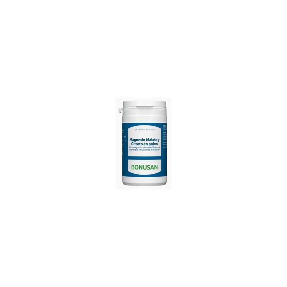 Bonusan Magnesio Malato Y Citrato Polvo 130G