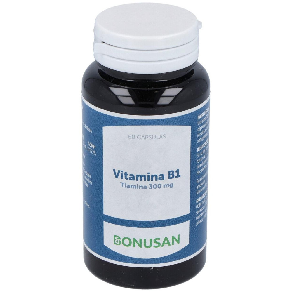 Bonusan Vitamina B1 Tiaminaulas Vegetales 60Caps