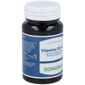 Vitamina D3 Y K2 60Perlas