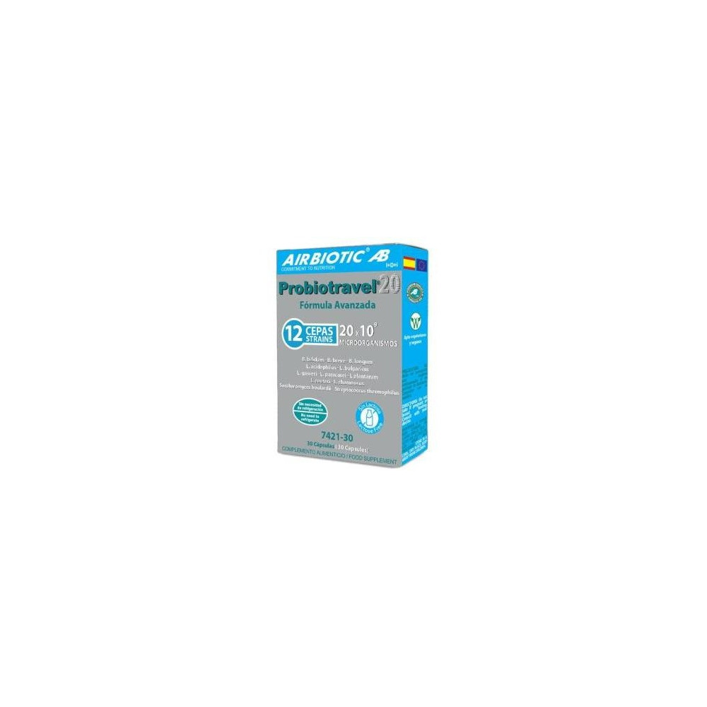 Airbiotic Probiotravel 20 30Caps