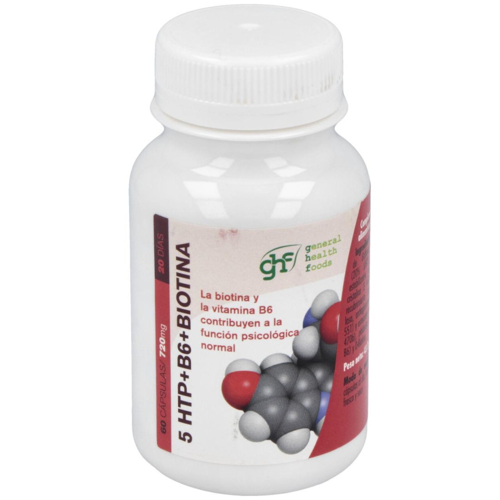 Triptofano 5Htp+B6 60Cap.