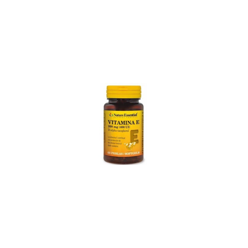 Nature Essential Vitamina E-400 Ui Natural 60 Perlas