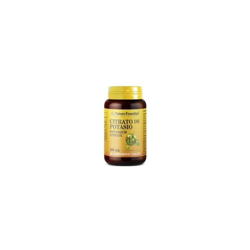 Nature Essential Citrato De Potasio 500Mg 120Comp