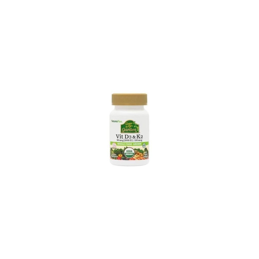 Nature'S Plus Vitamina D3 Y K2 60Caps