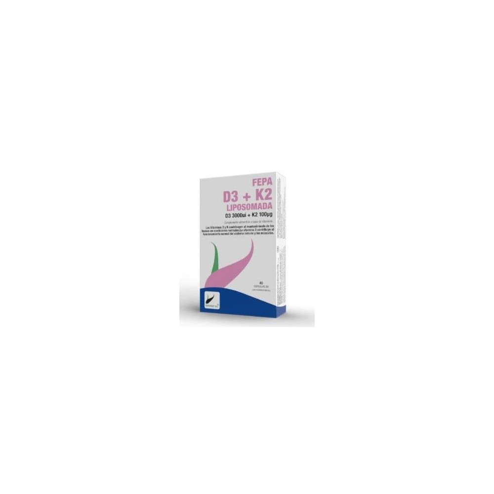 Fepadiet Fepa Vitamina D3+K2 Liposomado 40Caps