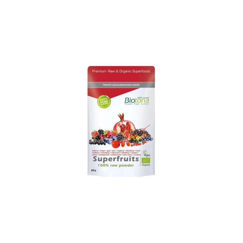 Biotona Superfruits Raw Superfood Bio 200G