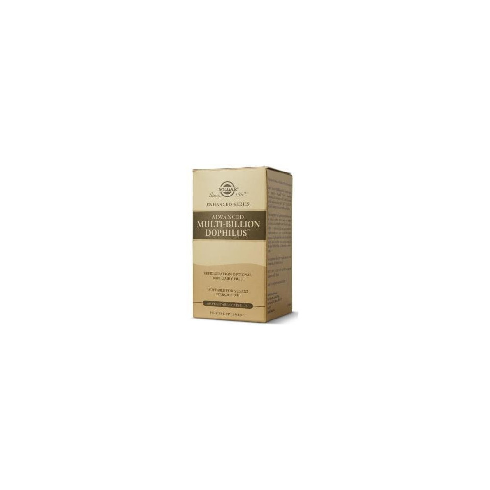Solgar Advanced Multi-Billion Dophilus 120Vcaps