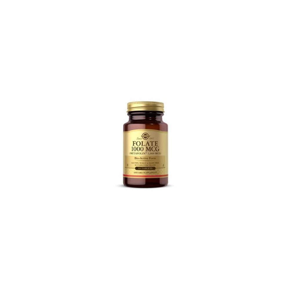 Solgar Folato Como Metafolin 1000Mcg 60Comp