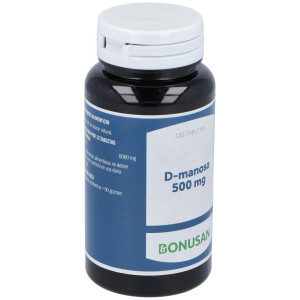 D-Manosa 500 Mg. - Bonusan - 120 Comprimidos