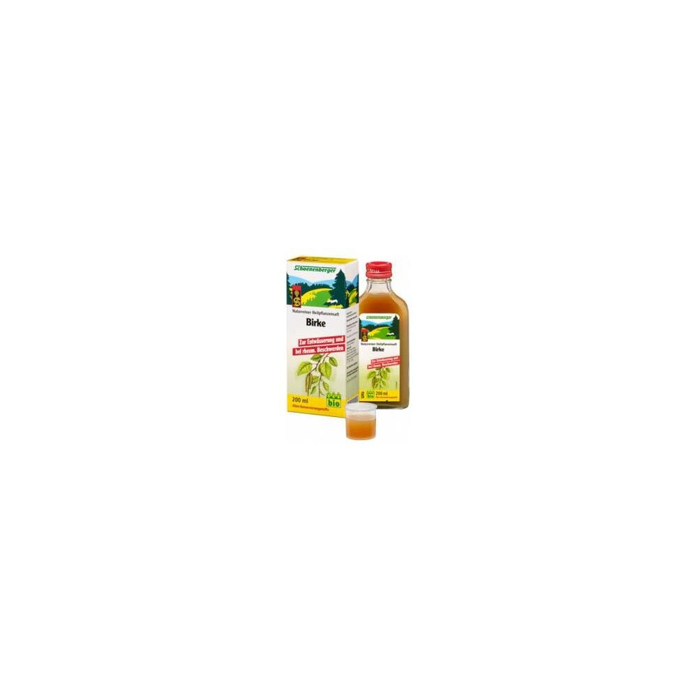 Schoenenberger Jugo De Abedul Bio 200Ml