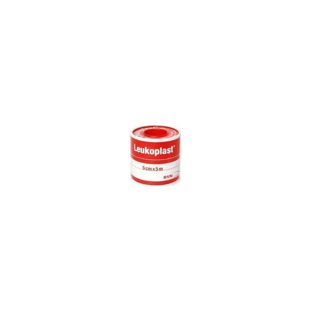 Leukoplast Esparadrapo Blanco 5 Cm X 5 M, 1 Ud