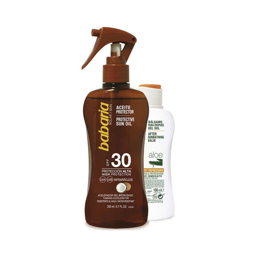 Babaria Pack Coco Aceite Spf20+ + Aloe Vera After Sun