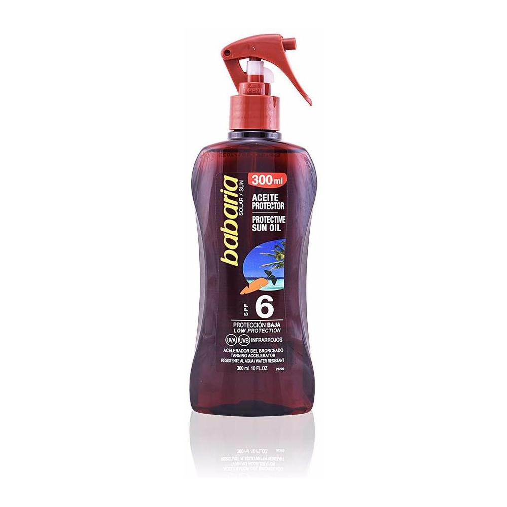 Solar Aceite De Zanahoria Vaporizador Spf6 300 Ml