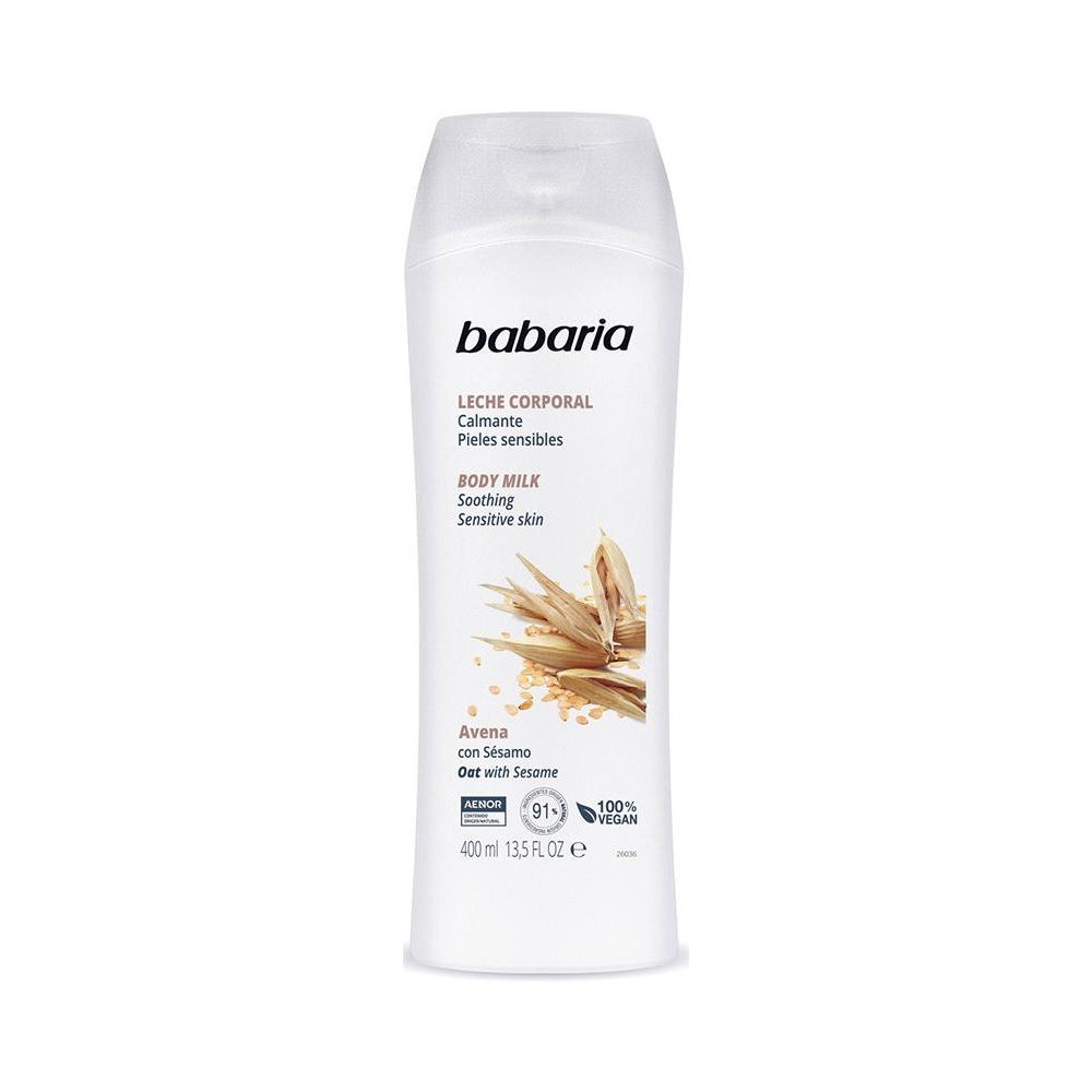 Babaria Leche Corporal Calmante Pieles Sensibles 400Ml