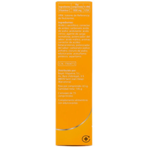 Redoxon Vitamina C Efervescente Sabor Naranja, 30 Comprimidos