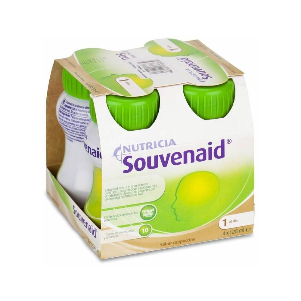 Nutricia Souvenaid Cappuccino, 4 X 125 Ml