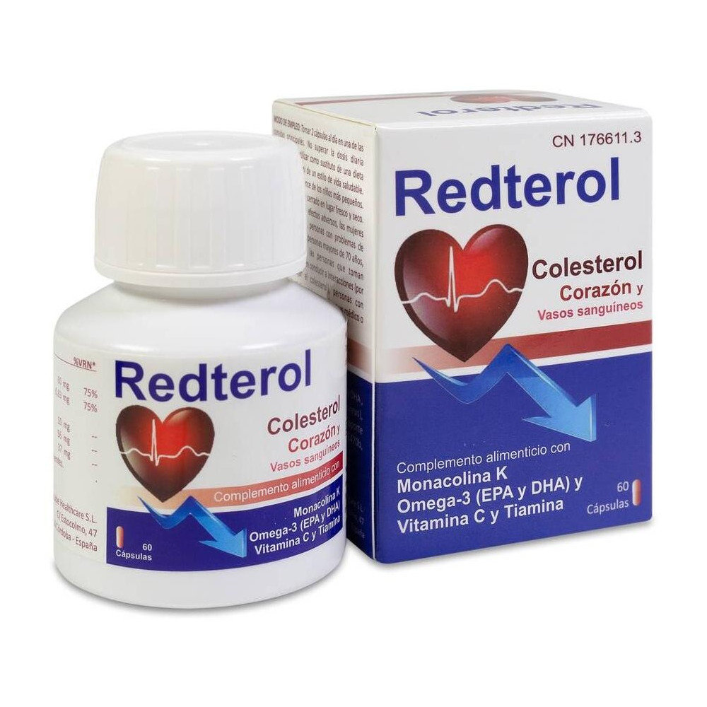 Redterol, 60 Cápsulas