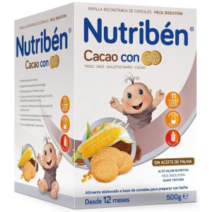 Nutriben Cacao Con Galletas...