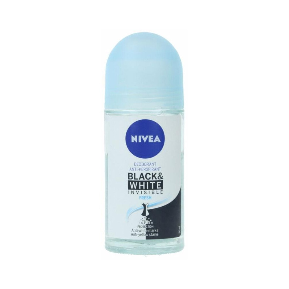 Nivea Black Y White Invisible Fresh Desodorante 50Ml