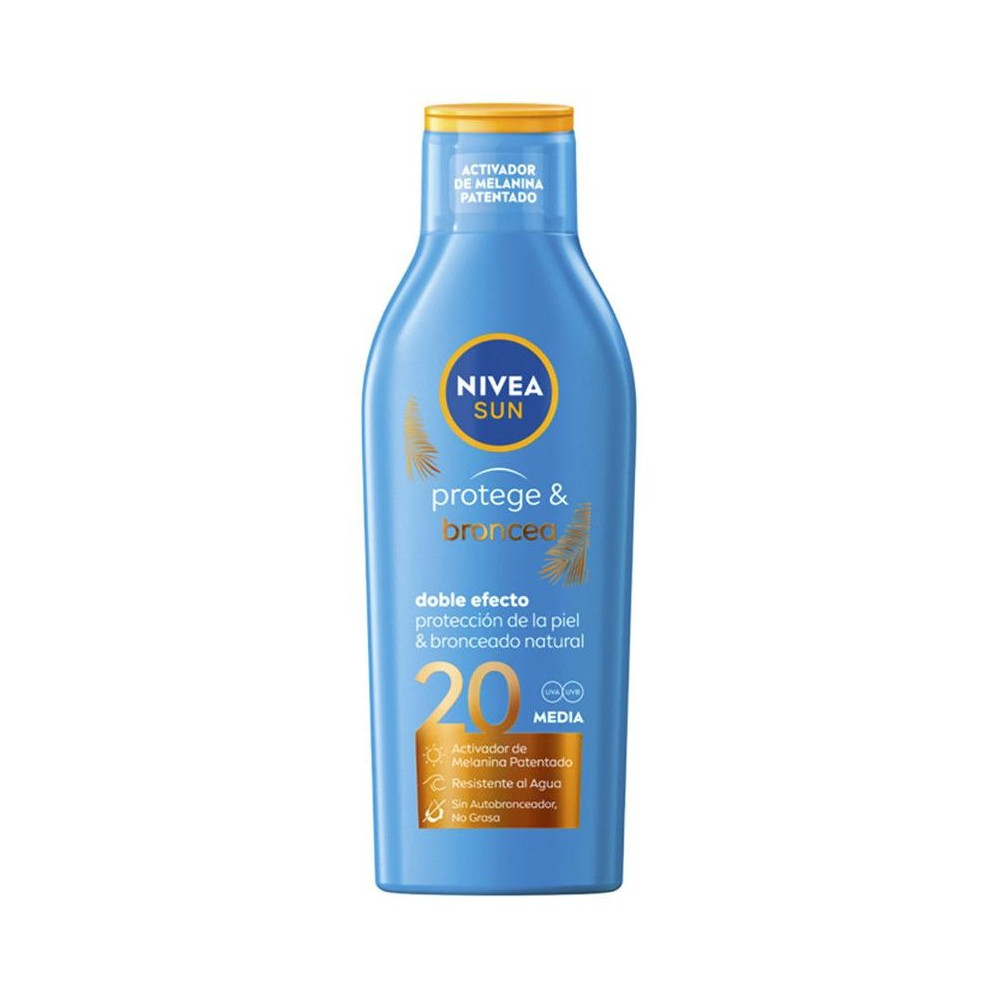 Nivea Protege Y Broncea Leche Fps20 200Ml