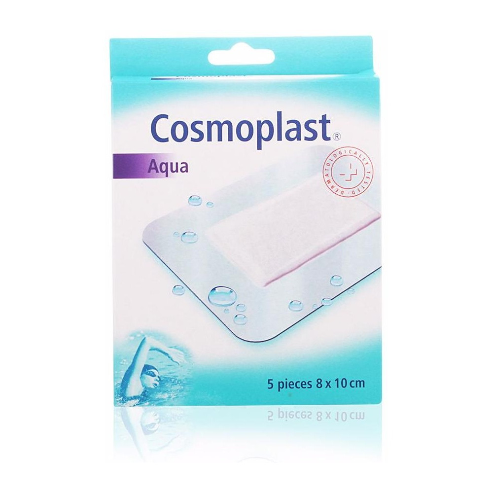 Cosmoplast Aqua Apósitos Grandes 8X10Cm 5Uds