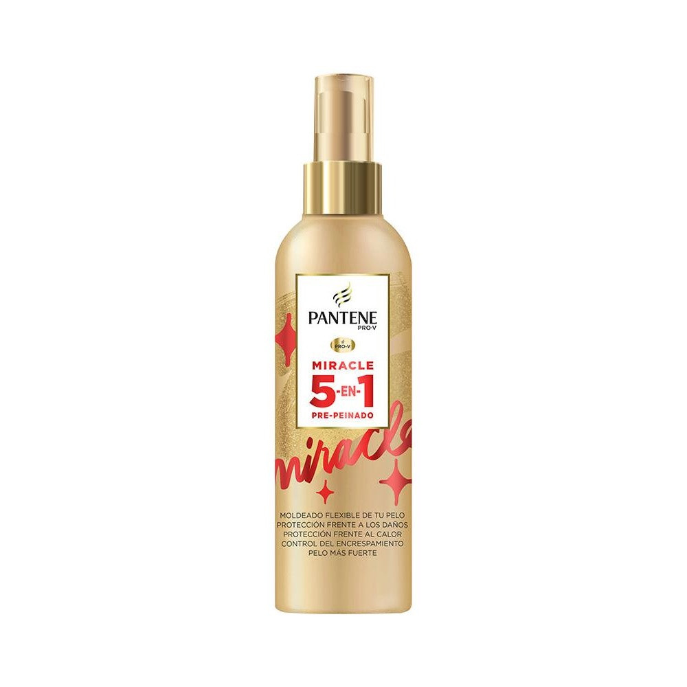 Pantene Miracle 5 En 1 Pre-Peinado Y Protector Calor Spray 200Ml