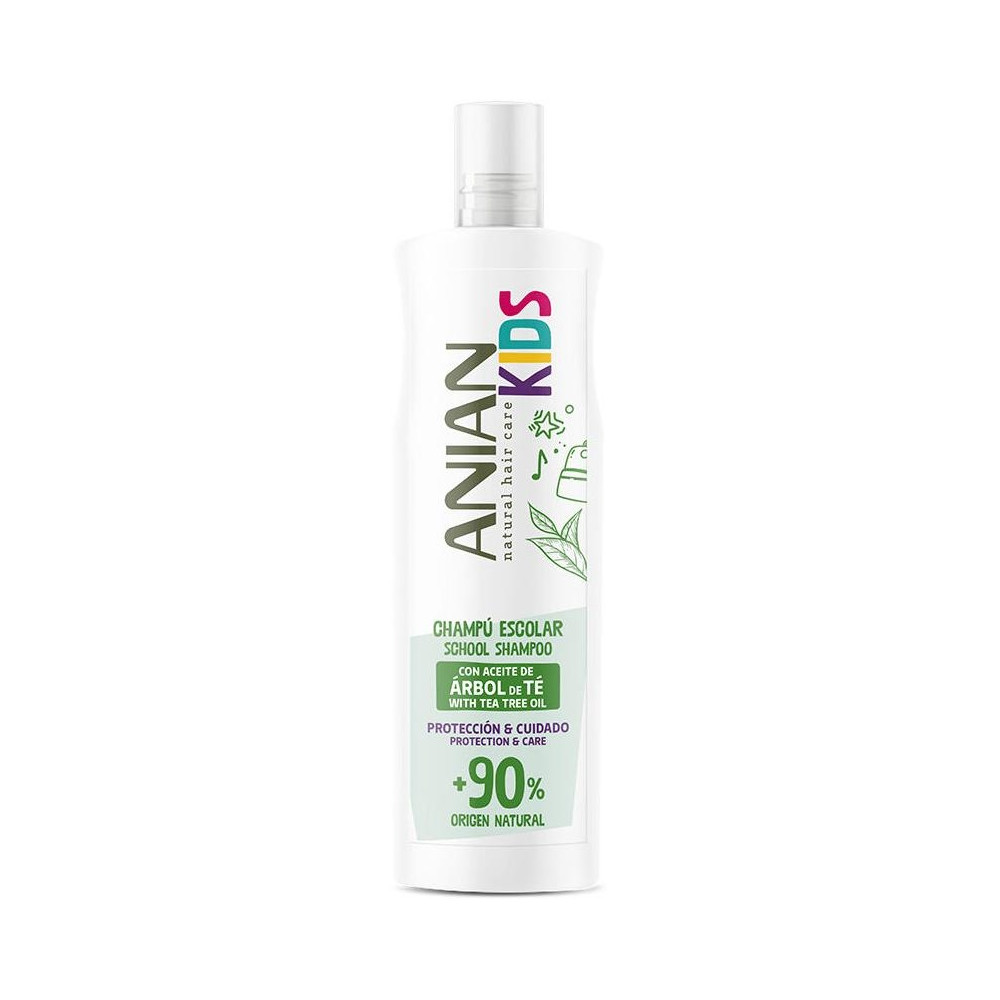 Anian Champú Escolar Aceite Árbol De Té 400Ml