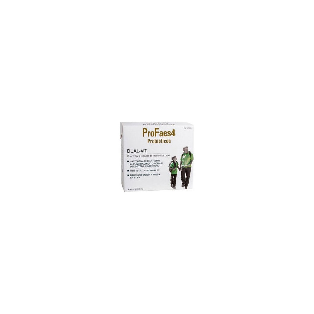 Profaes4 Probióticos Dual Vit 30 Sticks