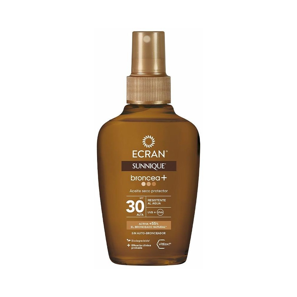 Ecran Sunnique Broncea+ Aceite Vapo Spf30 100 Ml