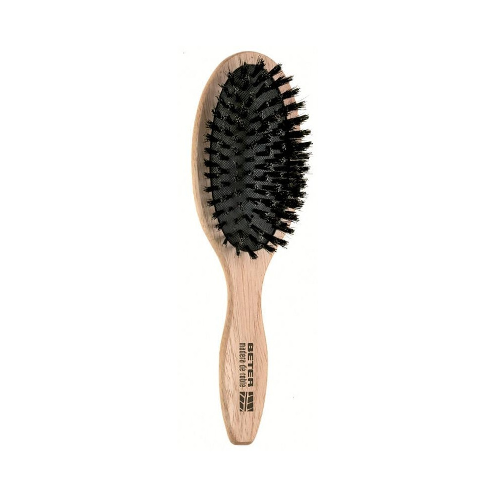 Beter Cepillo Neumático Púas Mixtas Mango Madera 1Ud