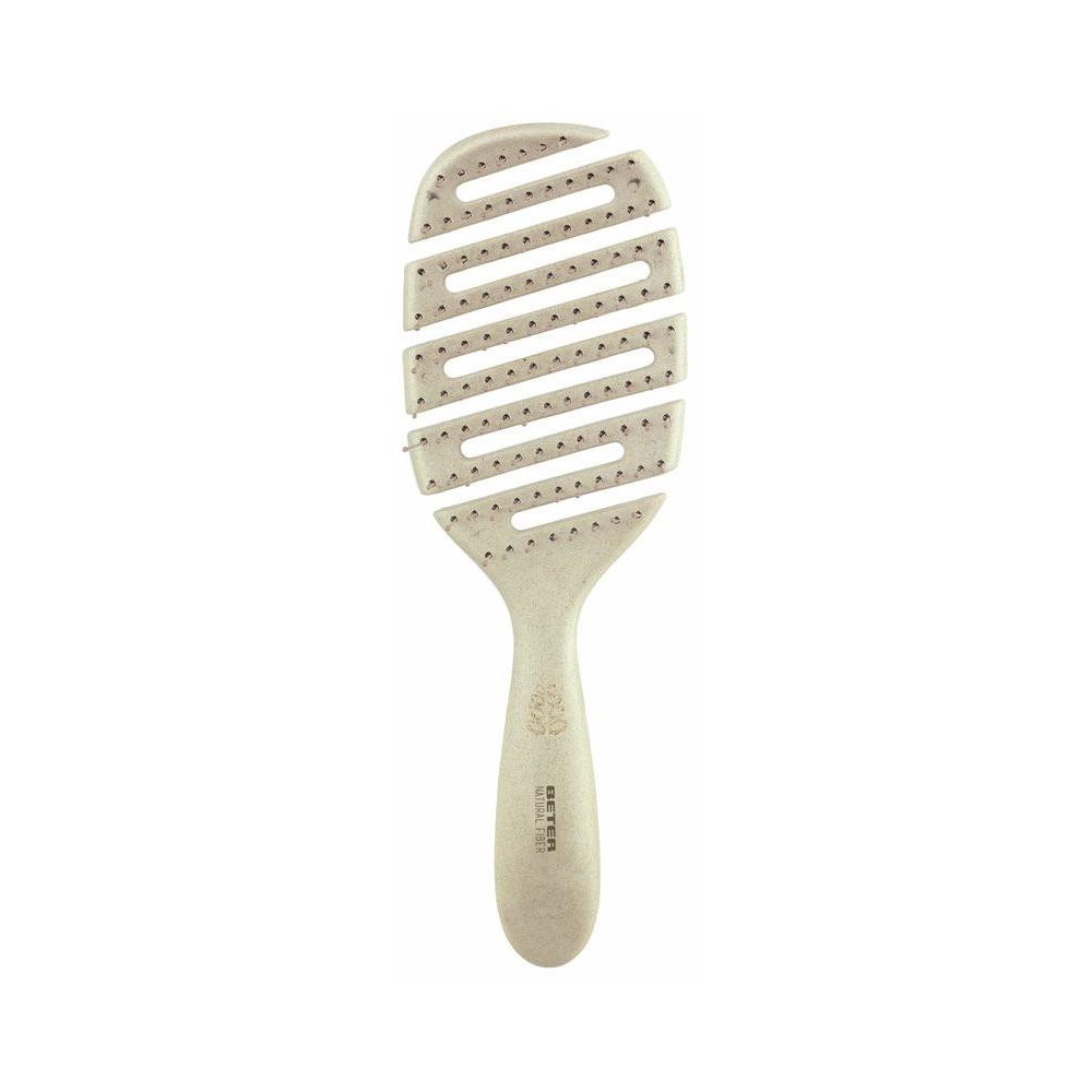 Cepillo Esqueleto Natural Fiber Puas Nylon Bolita Beige 1 U
