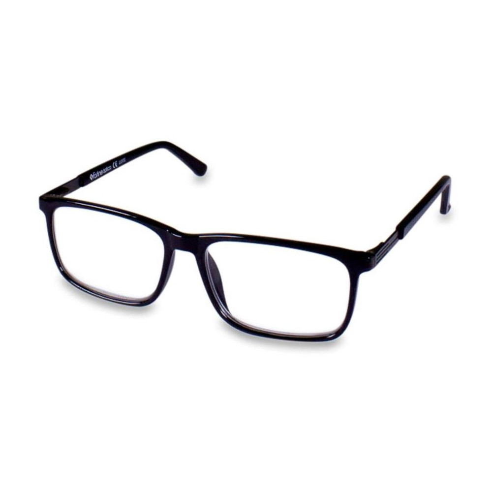 Farline Gafas Palermo Negro 2.5 Dioptrías , 1 Unidad