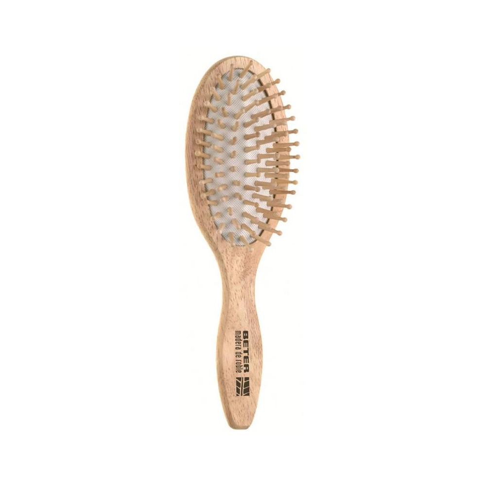Cepillo Neumático Con Púas De Madera, Mango De Madera Oak 1 U