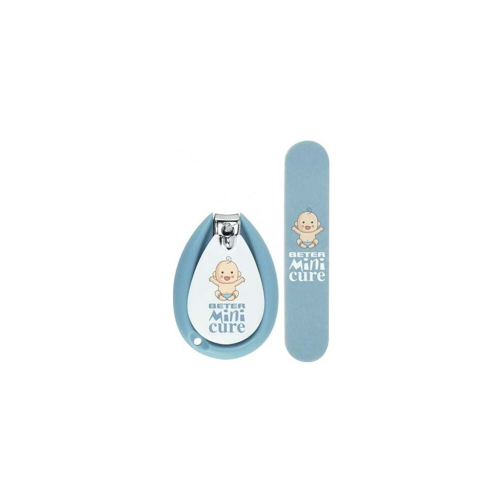Mini Cure Cuidado Uñas Bebés Azul Lote 2 Pz