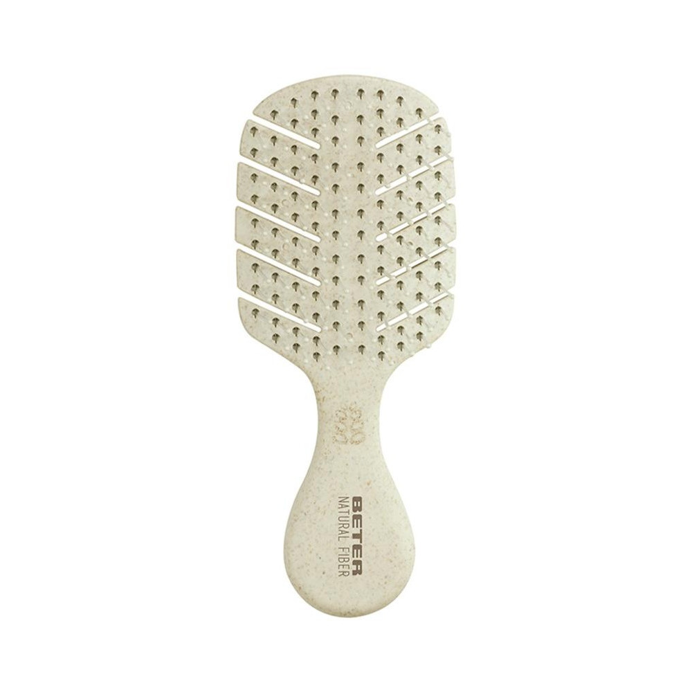 Beter Cepillo Detangling Mini Natural Fiber Beige 1Ud