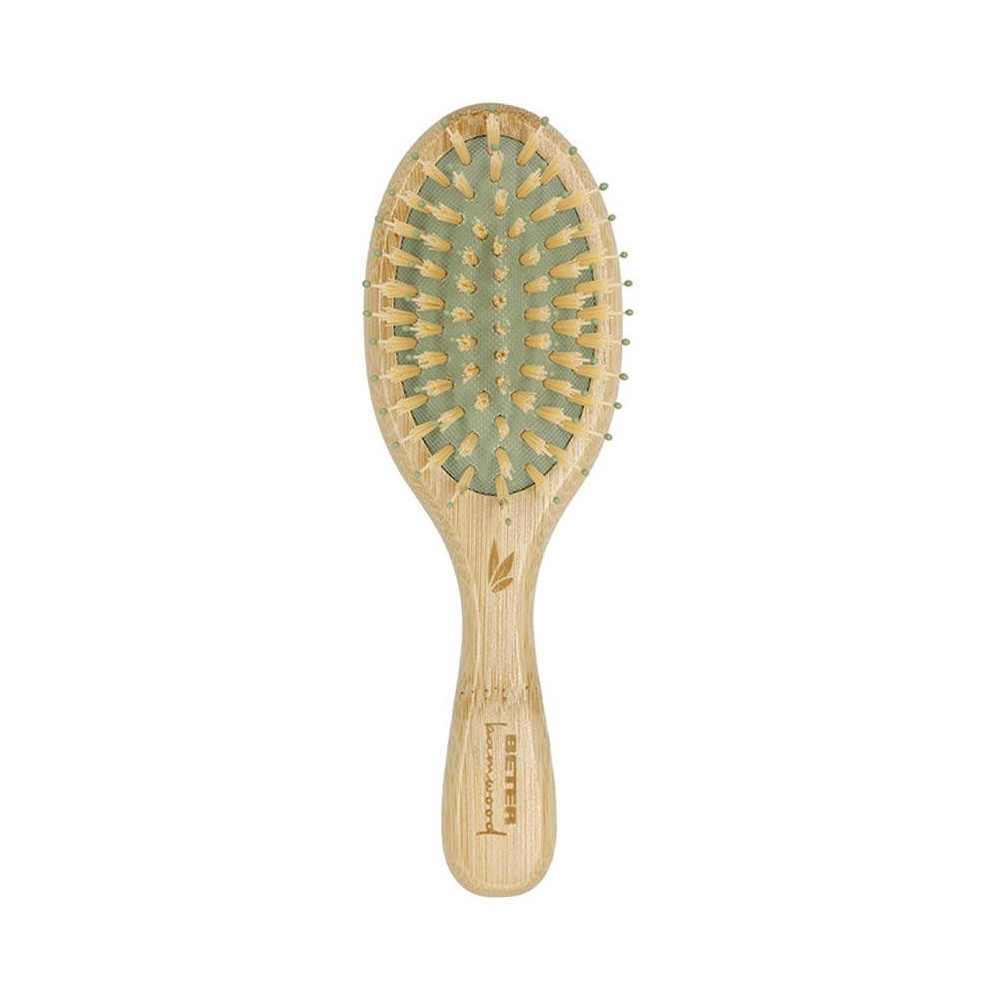 Bamwood Cepillo Pequeño Cerdas Nylon Y Bolitas 1 U