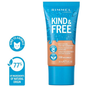 Rimmel Kind Y Free Skin Tint Foundation 150 Rose Vanilla 30Ml