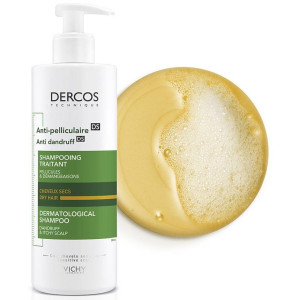 Vichy Dercos Technique Anticaspa Ds Champú Cabello Seco 390Ml