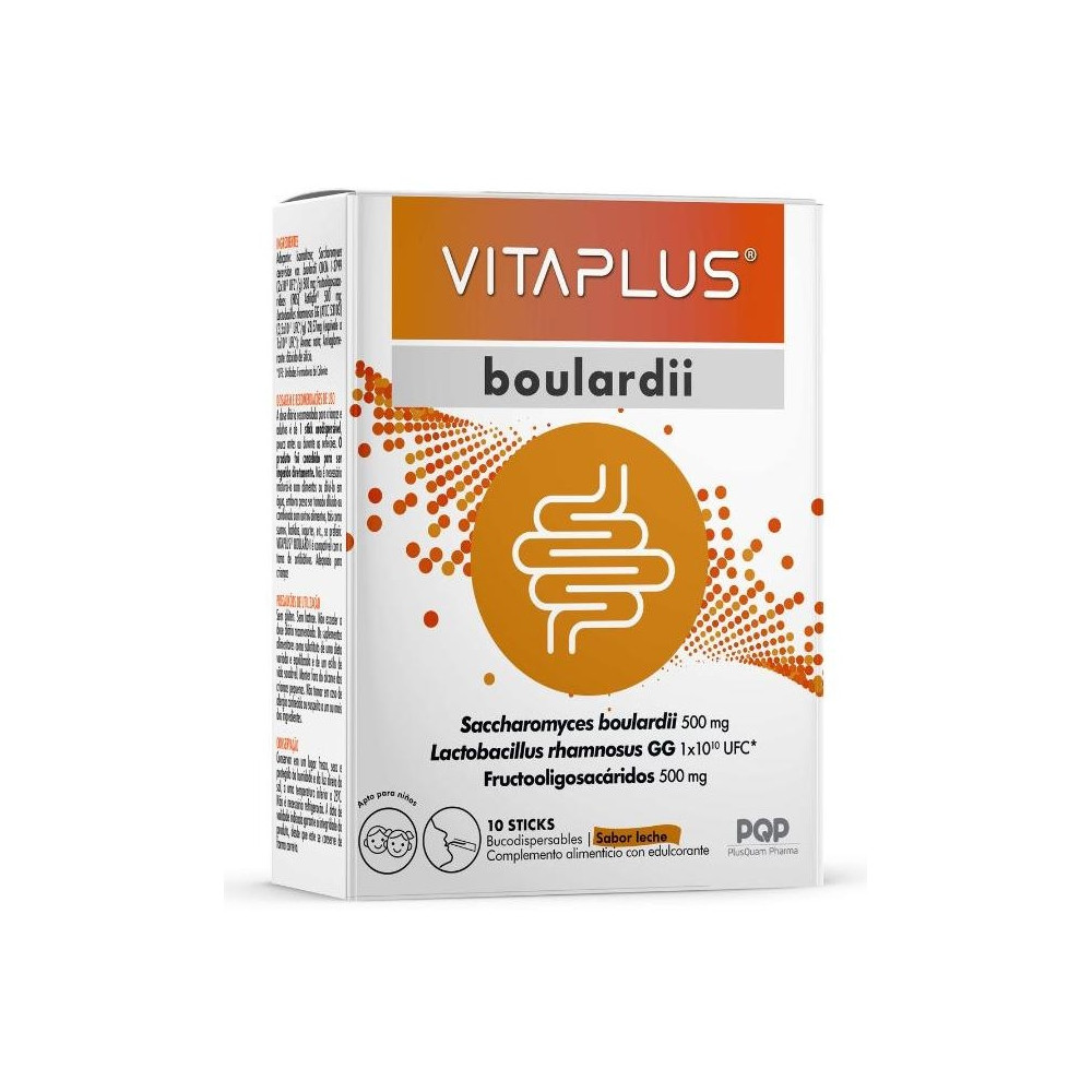 Vitaplus Boulardii 10 Sticks Bucodispersables