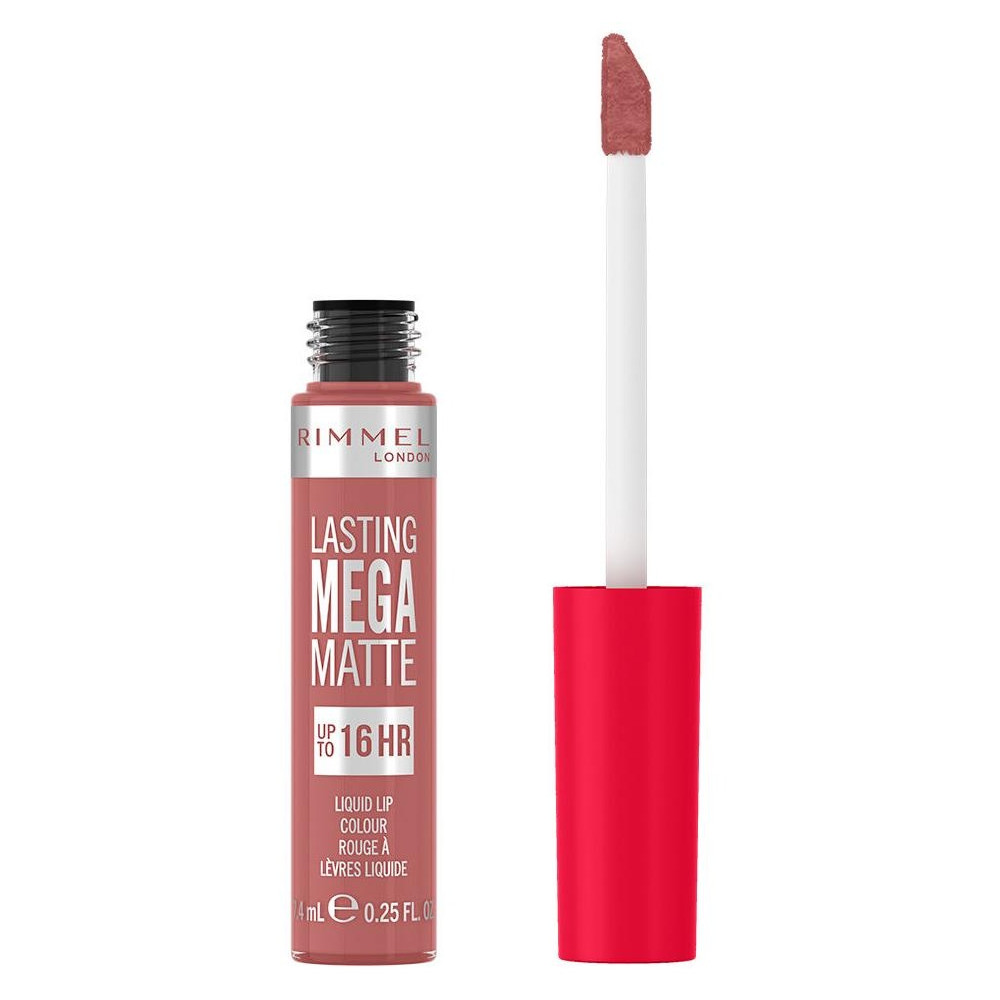 Rimmel Lasting Mega Matte Liquid Lip Colour 110 Blush 7.4Ml